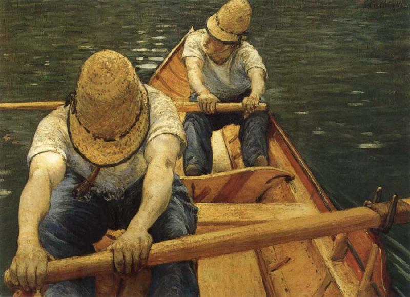 Gustave Caillebotte Oarsman Sweden oil painting art